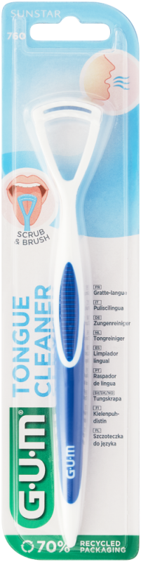 GUM DENTAL TONGUE BRUSH