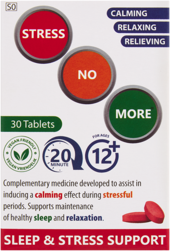 STRESS NO MORE TAB 30