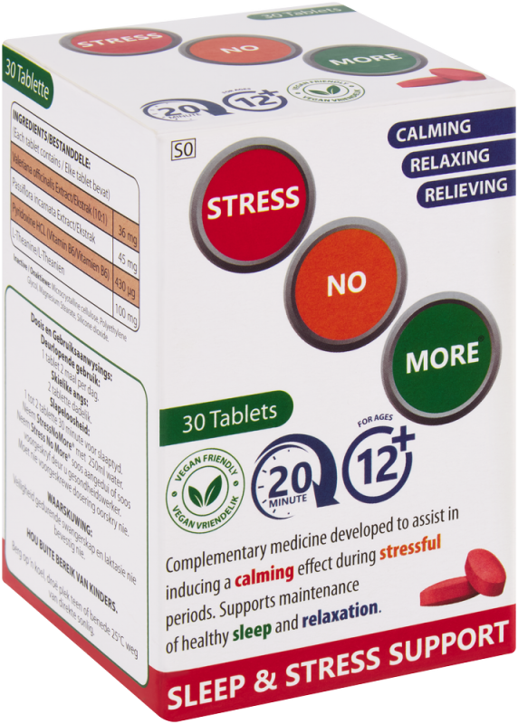 STRESS NO MORE TAB 30