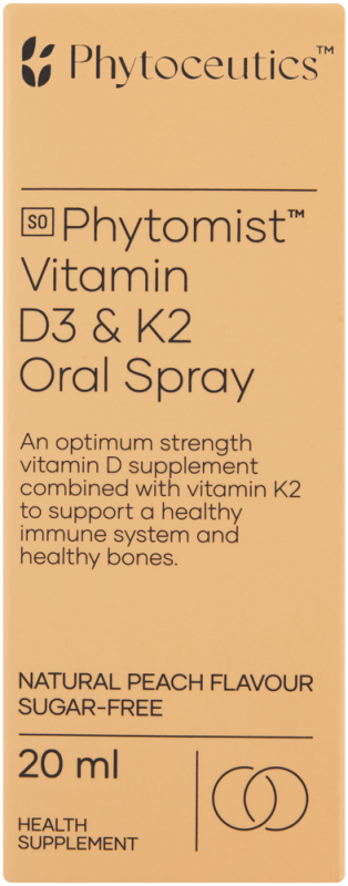 PHYTOMIST VITAMIN D3 & K2 SPRAY 20ML