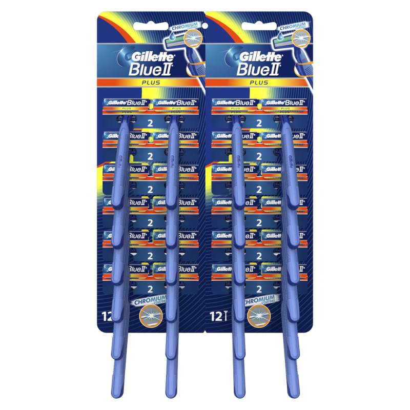 GILLETTE BLUE II+ DISP HRDC 24