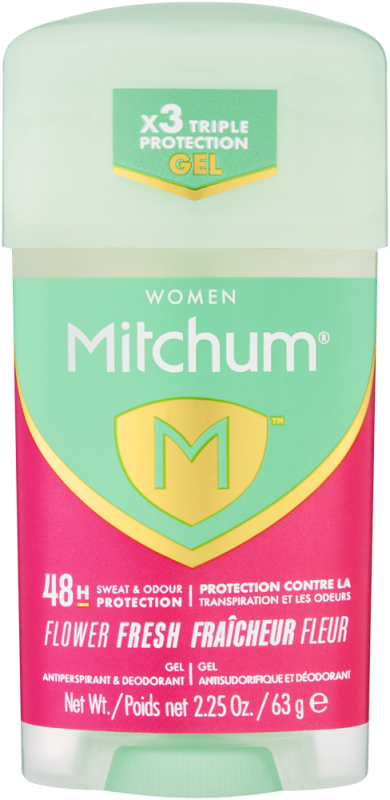 MITCHUM WMN GEL FLWR/FRSH 63G