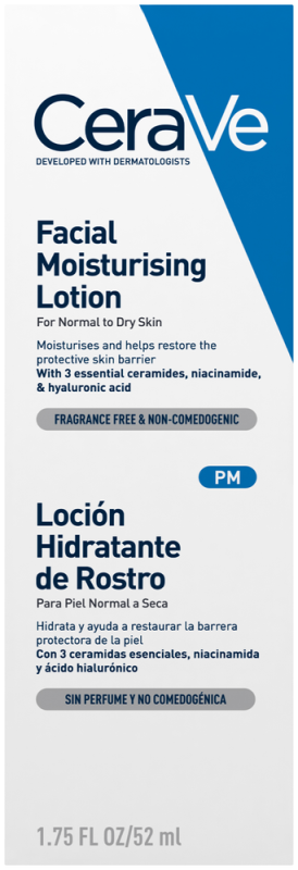 CERAVE FACE MOISTURIZING LOTION 52ML