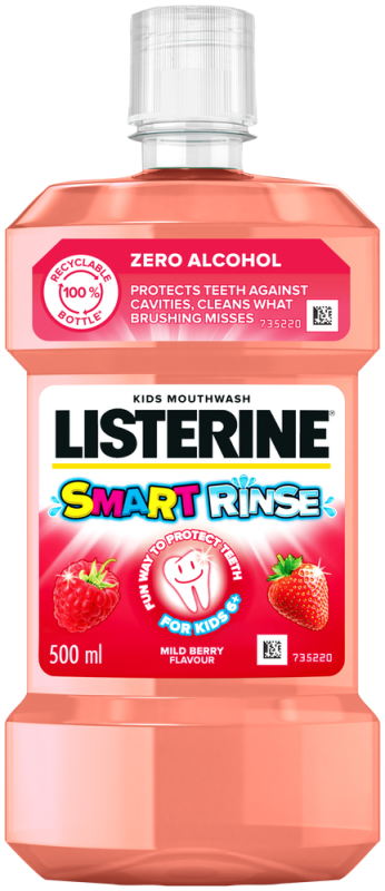 LISTERINE SMART RINSE BERRY500