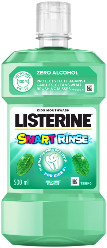 LISTERINE SMART RINSE MINT 500