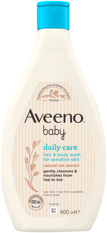 AVEENO BABY DAILY HAIR/BODY WASH 400ML