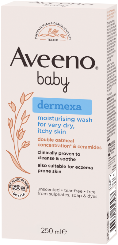AVEENO BABY DERMEXA WASH 250ML