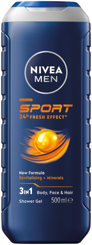 NIVEA MEN SHWR GEL SPORT 500ML