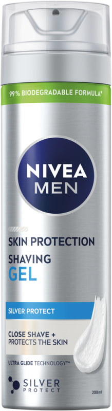 NIVEA MEN SHV GEL SILVER 200ML