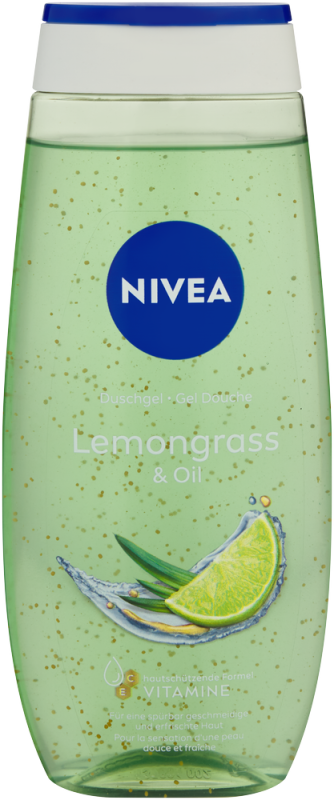 NIVEA SHWR GEL L/GRASS OIL 250