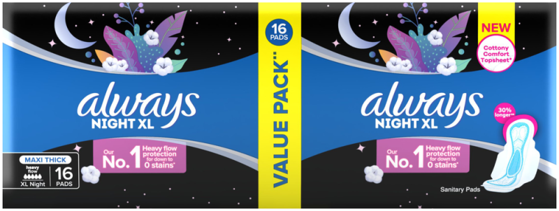 ALWAYS MAXI EXTRA LONG DUO 16