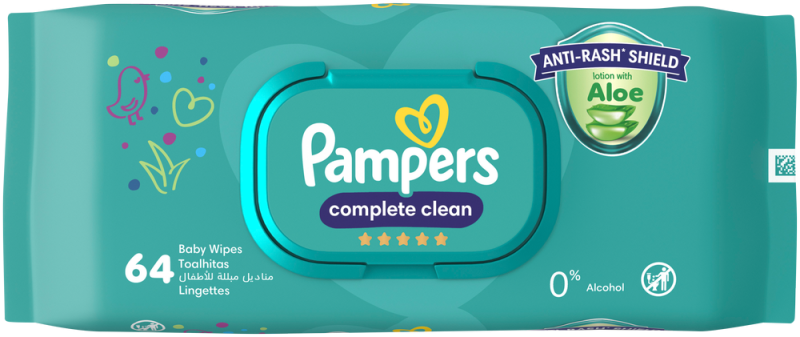 PAMPERS WIPES FRESH REFIL 64