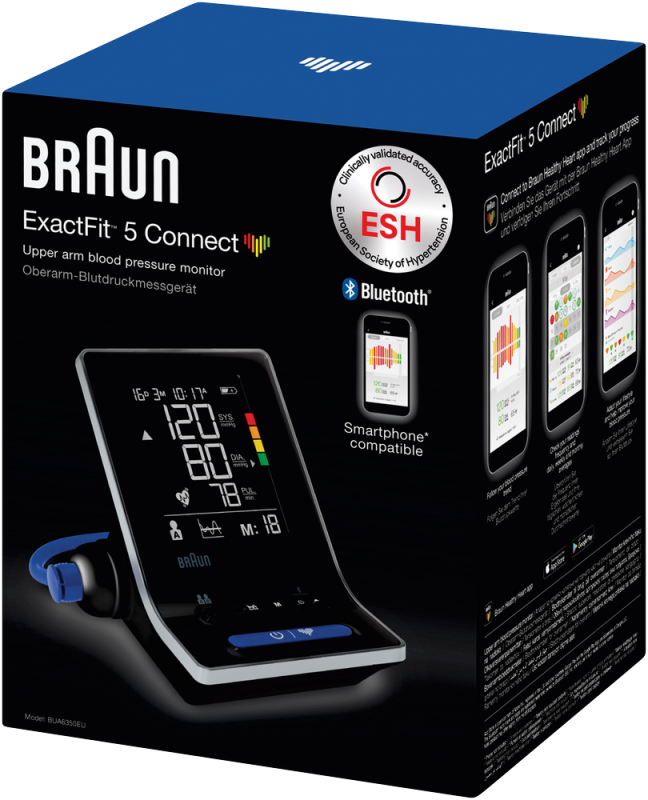 BRAUN BP U/ARM BL/TOOTH 6350 *BUYOUT