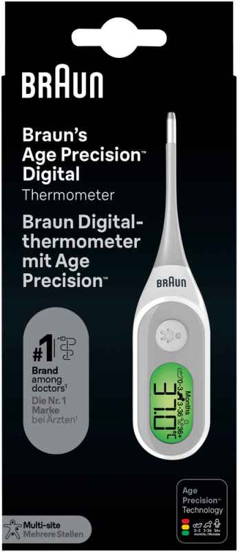 BRAUN THERMOMETER DIG PRT 2000