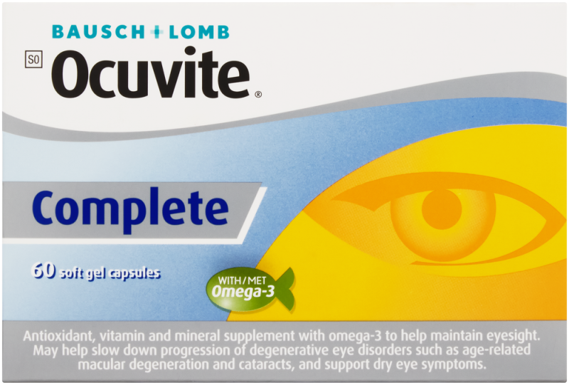 OCUVITE COMPLETE CAP 60