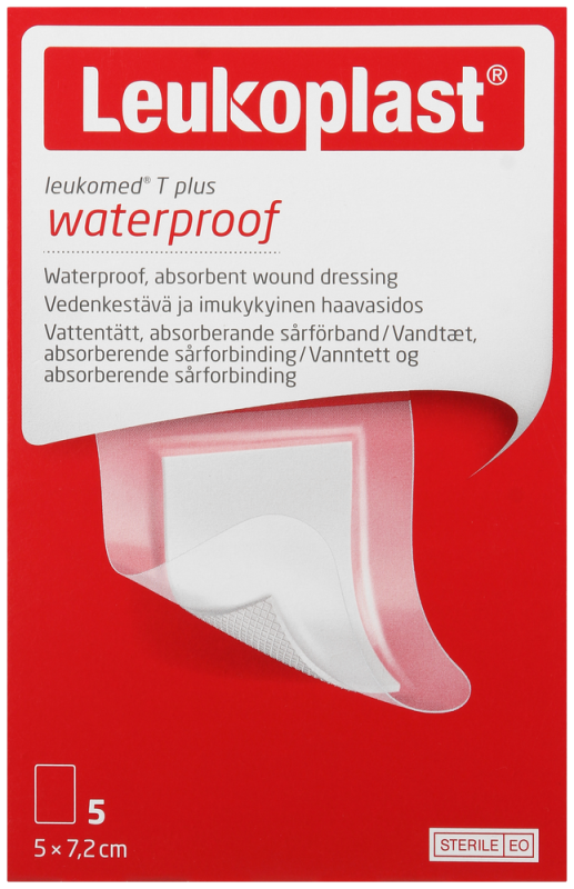 LEUKOPLAST WATERPROOF 5X7.2