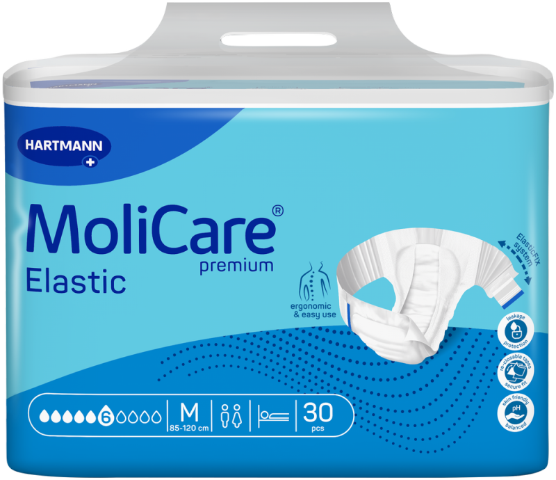 MOLICARE PREM ELAST 6 DROP DAYTIME MED 3