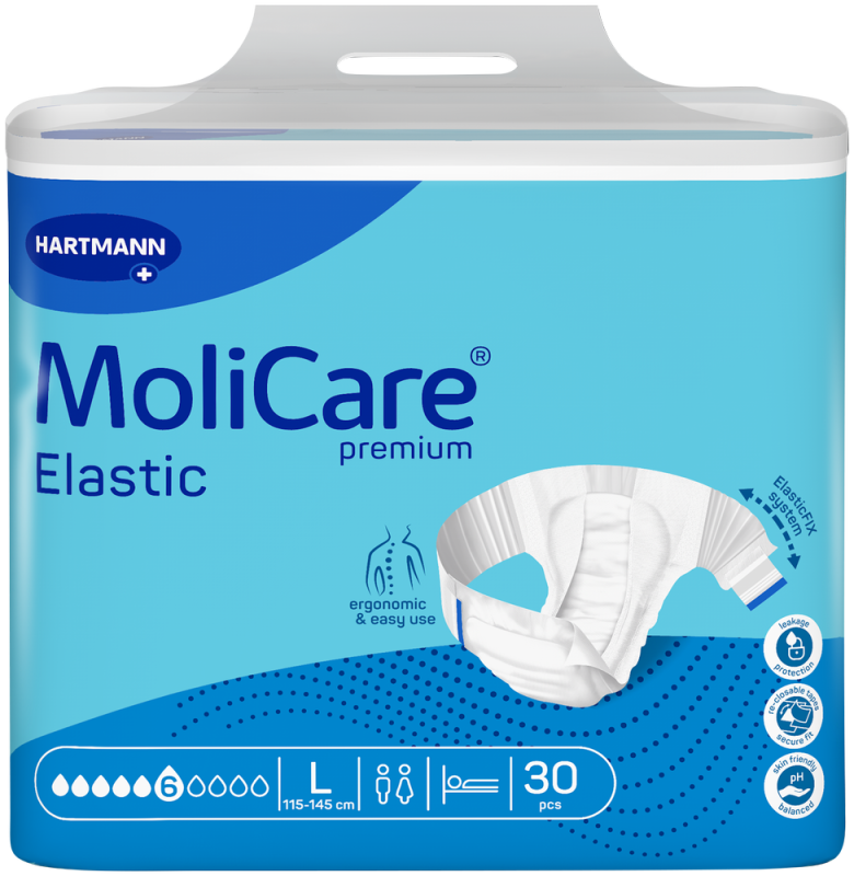 MOLICARE PREM ELAST 6 DROP DAYTIME LRG 3