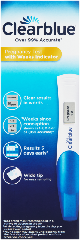 CLEARBLUE DIGITAL PREG TEST 1