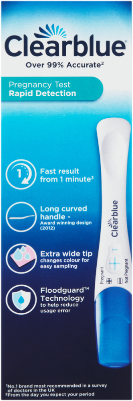 CLEARBLUE RAPID DETEC PREG STK