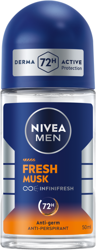 NIVEA R/ON M FRSH/MUSK APS 50