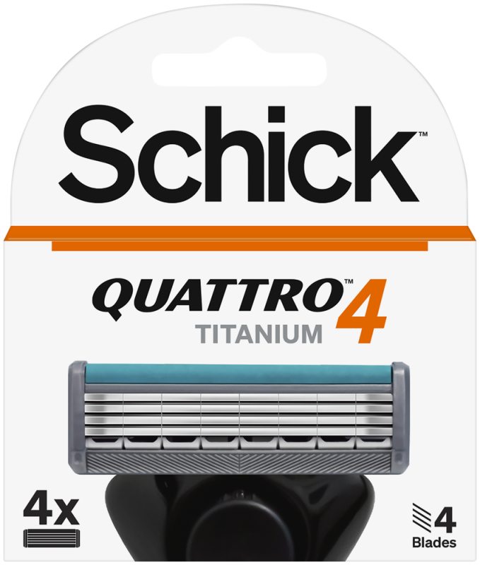 BLADES SCHICK QUATTRO TITAN RE TBD