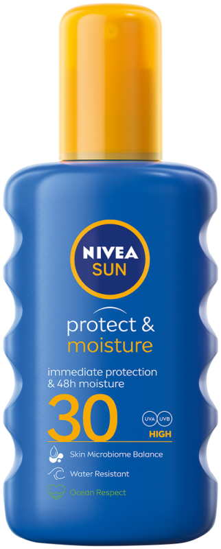 NIVEA SUN MOIST SPR SP30 200ML