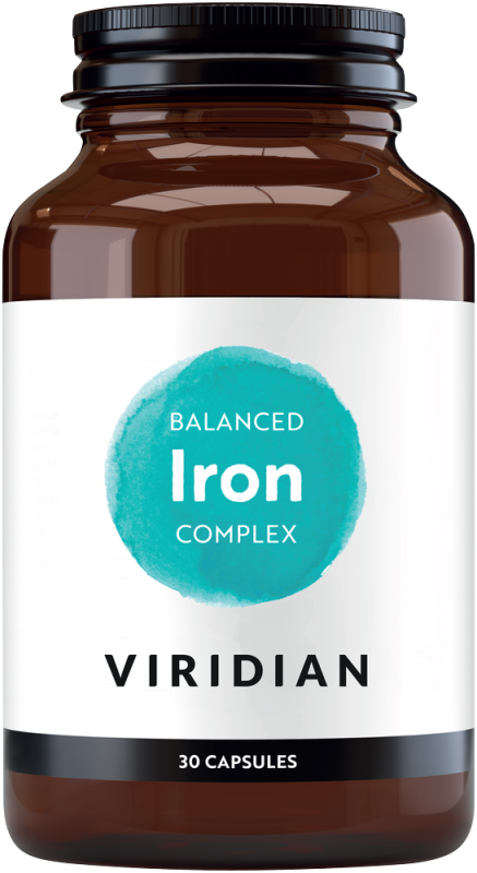 VIRIDIAN BALANCED IRON COMPLEX CAP 30