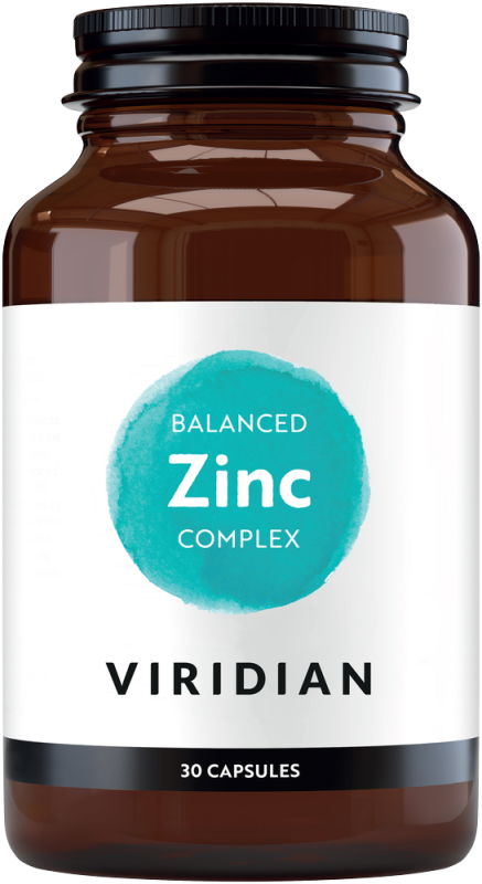 VIRIDIAN BALANCED ZINC COMPLEX CAP 30