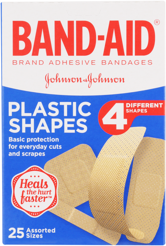 BANDAID PLASTIC SHAPE 25