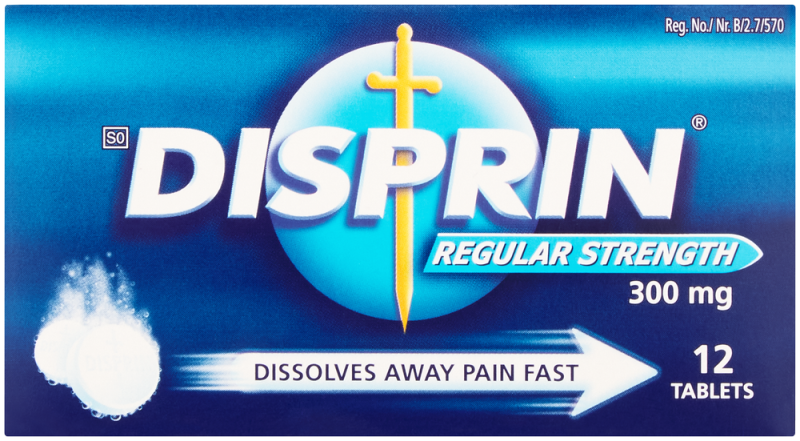DISPRIN REG TAB 12