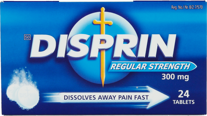 DISPRIN REG TAB 24