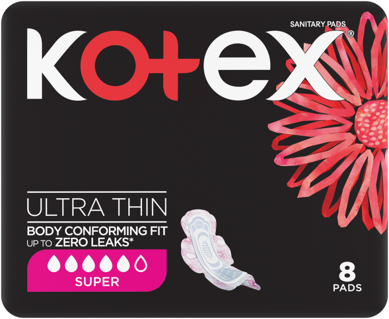 KOTEX COCO U/THIN SUPER+WNG 8