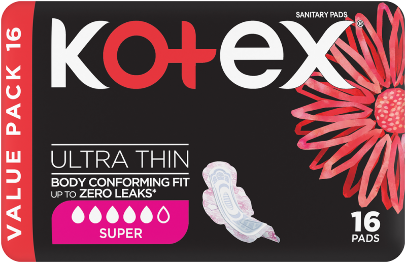 KOTEX COCO U/THIN SUPER+WNG2X8