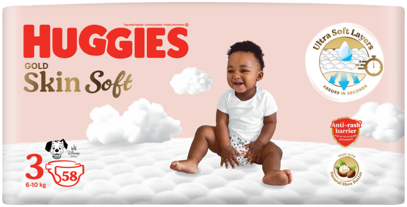 HUGGIES GOLD SZ3 VP 58
