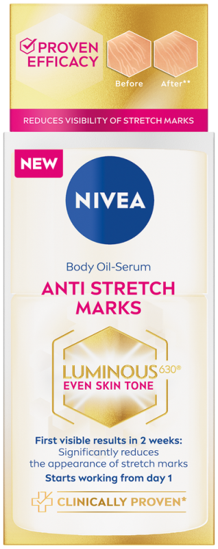 NIVEA LUMINOUS BODY OIL SERUM 100ML