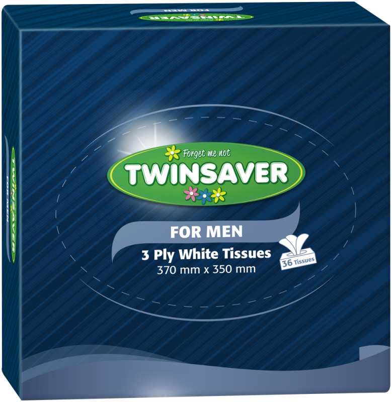 TISSUE TWINSAV 3PLY MEN 36
