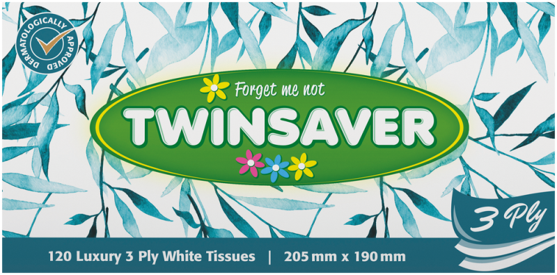 TISSUE TWINSAV 3PL SPRING 120