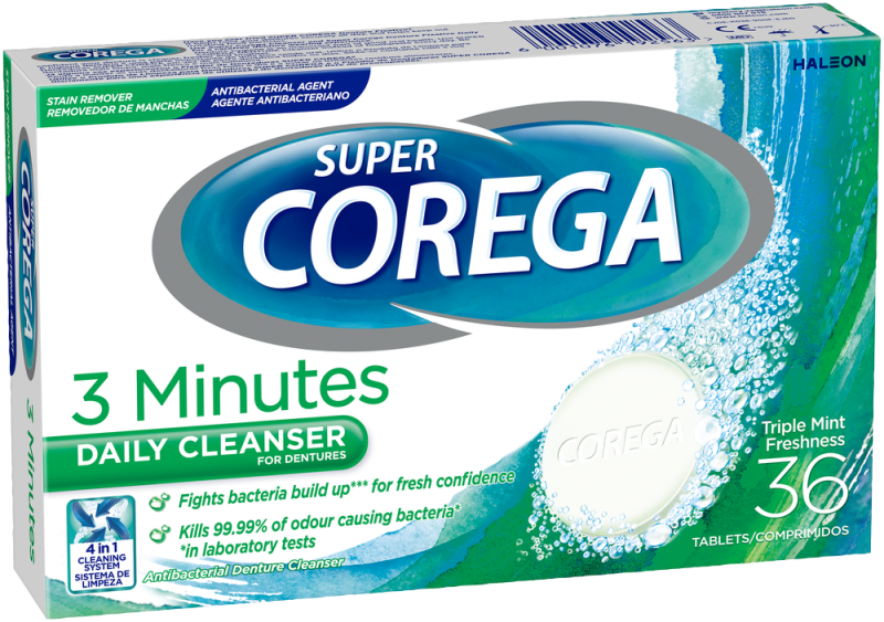 SUPER COREGA DENT CLNS TAB 36
