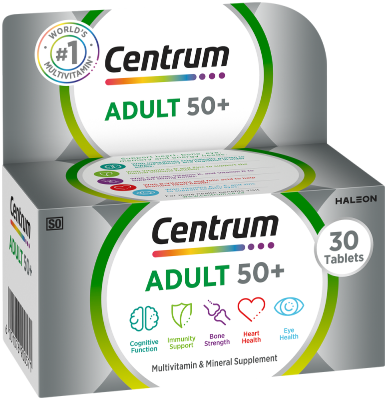CENTRUM ADULT TAB 50+30 NEW