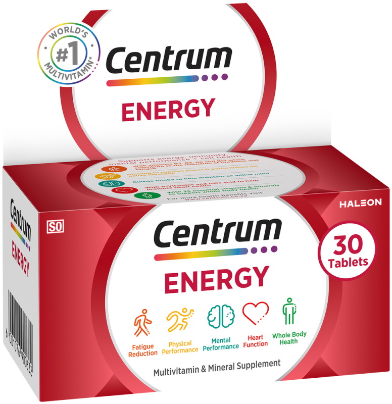 CENTRUM ENERGY TAB 30 NEW
