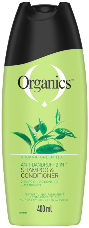 ORGANICS 2/1 A/DANDRUFF 400ML