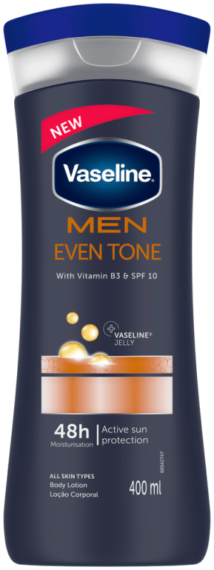 VASELINE LOT MEN EV/TONE 400ML