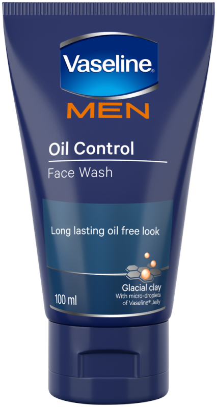 VASELINE MEN F/WSH O/CNTRL 100 TBD