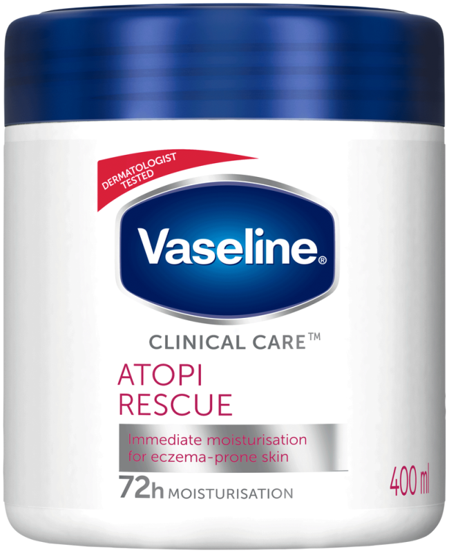 VASELINE B/CR ATOPI RESCUE 400