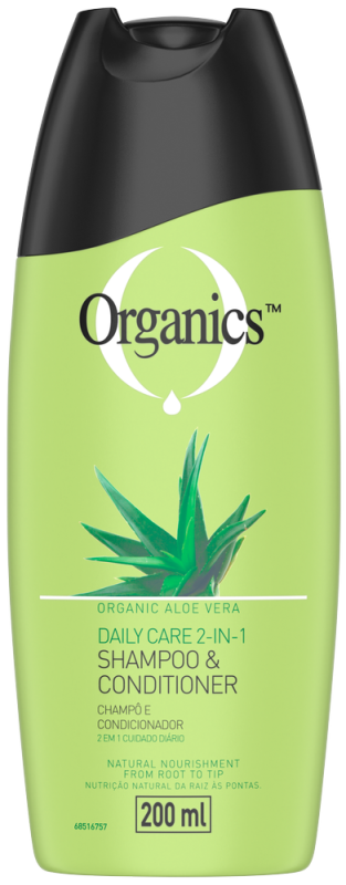 ORGANICS 2/1 DAILY CARE 200ML