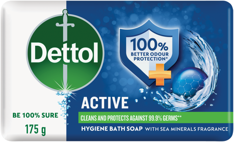 DETTOL SOAP ACTIVE 175G
