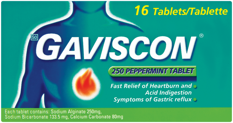 GAVISCON P/MINT TAB 16