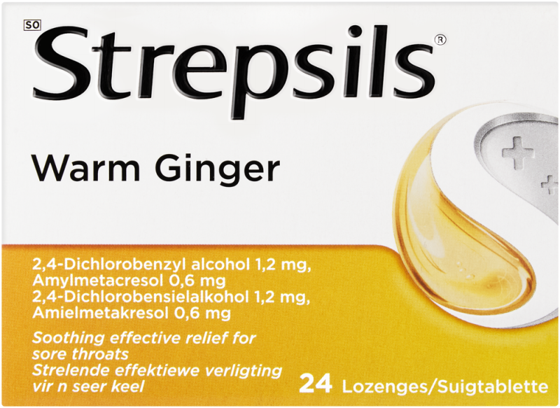 STREPSILS WARM GINGER 24