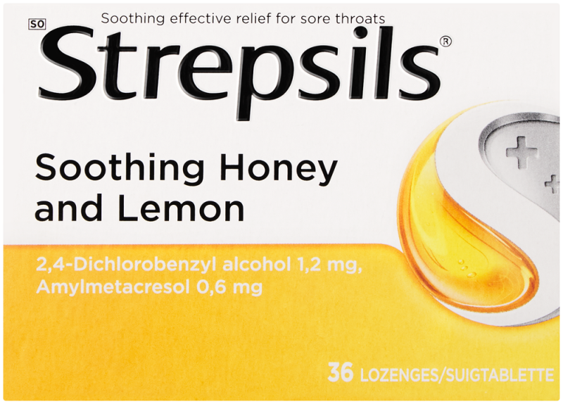 STREPSILS HONEY/LEMON 36